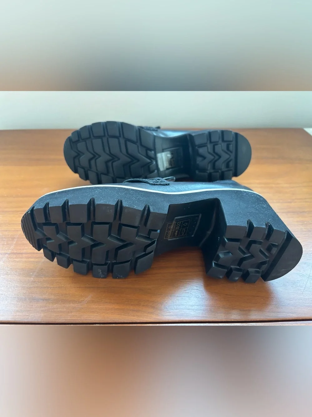 Dolce Vita Halona Chunky Penny Loafers Onyx Leather Size 6